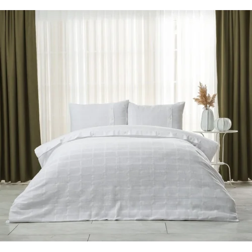 Multi Selection Çok Amaçlı Set Gloria Tek Kişilik - Beyaz