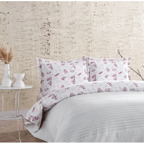 Multi Selection Nevresim Takımı + Yatak Örtüsü Diador Çift Kişilik - Ekru