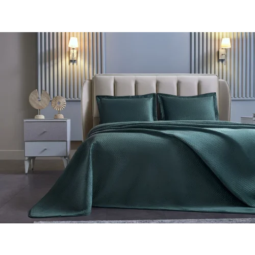 NAPOLİ YATAK ÖRTÜSÜ ÇİFT KİŞİLİK YEŞİL