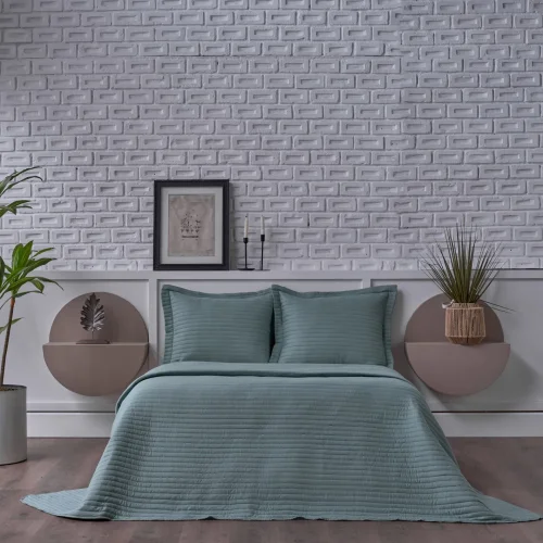 OTTO YATAK ÖRTÜSÜ ÇİFT KİŞİLİK YEŞİL