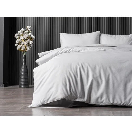 Pure Touch Nevresim Takımı Çift Kişilik - Açık Gri