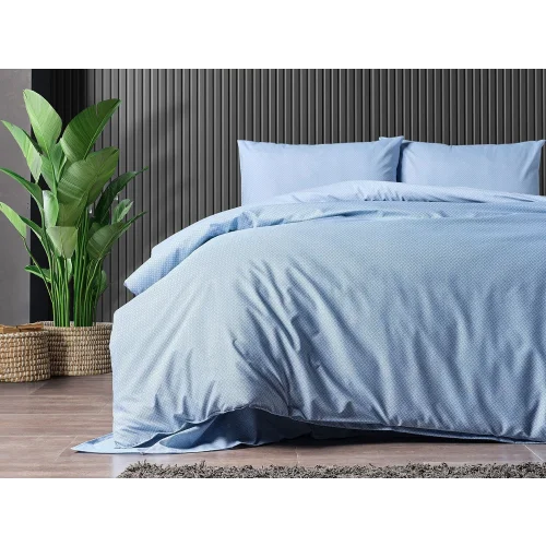 Pure Touch Nevresim Takımı Çift Kişilik - Mavi