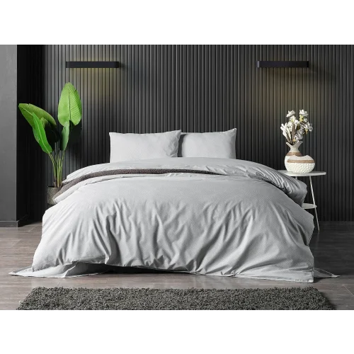 Pure Touch Nevresim Takımı Tek Kişilik - Koyu Gri