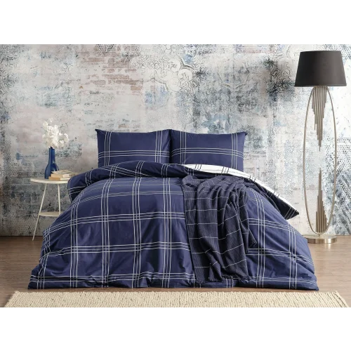 Ranforce Nevresim Takımı Navy Tek Kişilik - Lacivert