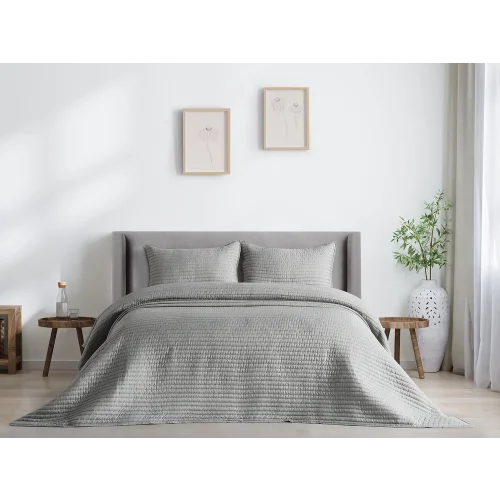 Santa Yatak Örtüsü Çift Kişilik - Adaçayı