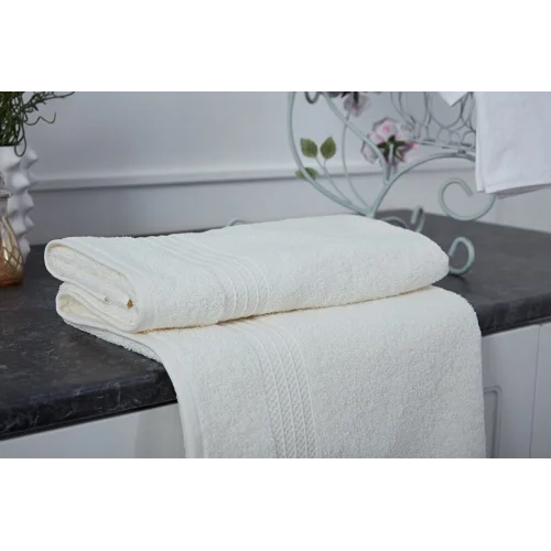 Sense Banyo Havlusu Krem - 90 x 150 cm