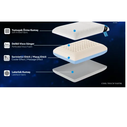 VİSCO COOL TOUCH YASTIK