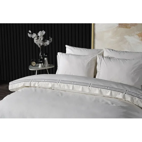 Zelda Nakışlı Nevresim Takımı Çift Kişilik - İndigo