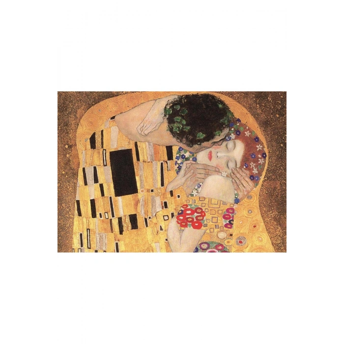 Puzzle The Kiss, Gustav Klimt 1000 Parça Puzzle