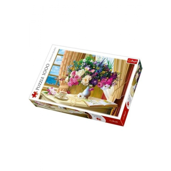 Puzzle Flowers İn The Morning 1000 Parça Puzzle