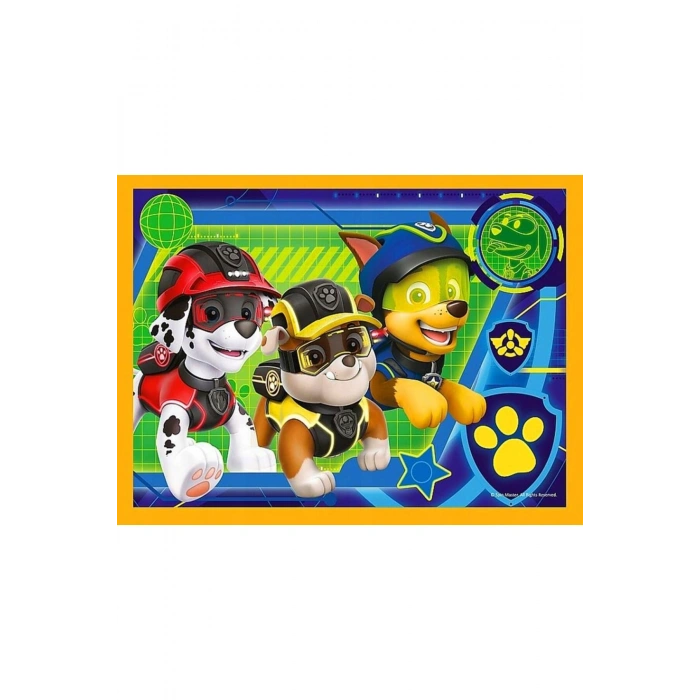 Always On Time, Paw Patrol 4lü 35 48 54 70 Parça Yapboz