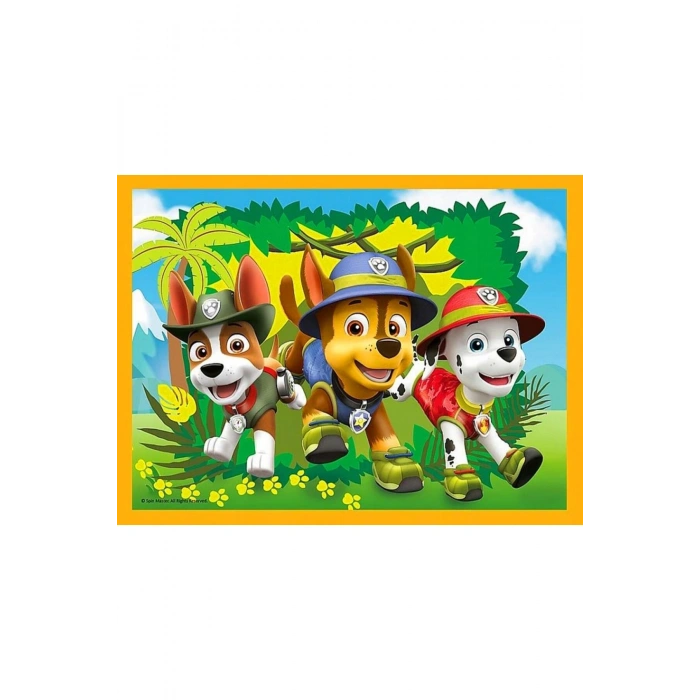 Always On Time, Paw Patrol 4lü 35 48 54 70 Parça Yapboz
