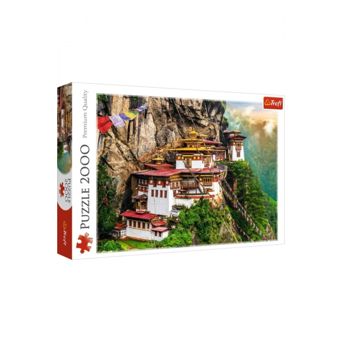 Tıgers Nest, Bhutan 2000 Parça Puzzle