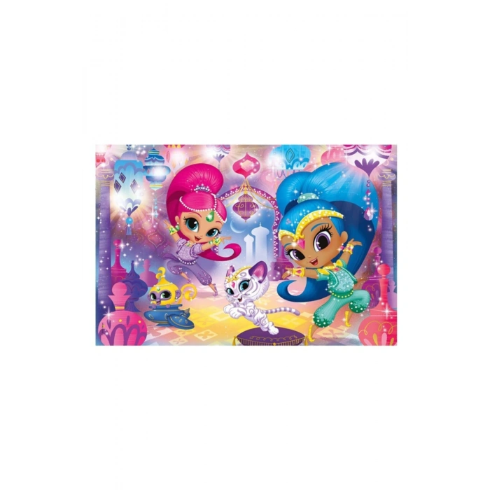 60 Parça Puzzle - Clementoni 26969 Shimmer & Shine