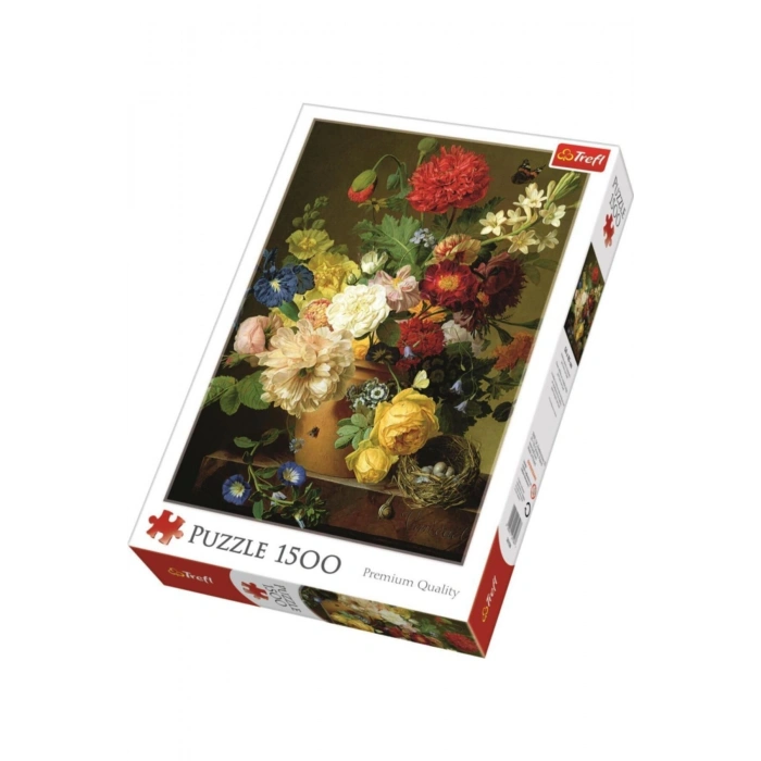 Still Life With Flowers 1500 Parça Puzzle