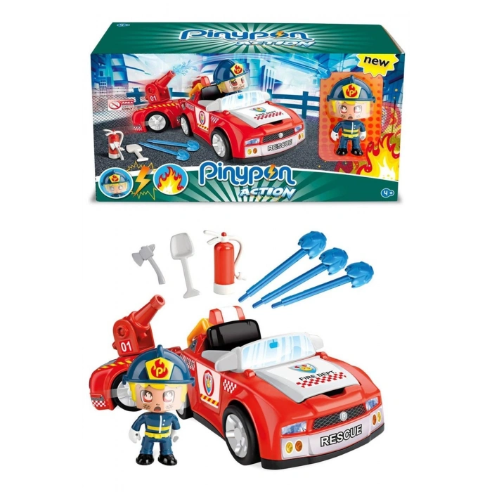 700014610 Pinypon Süper Itfaiye Arabası / Pınypon / Erkol Özel Fiyat