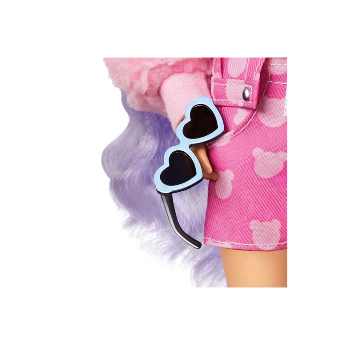 Extra Mor Saçlı Bebek Grn27-gxf08