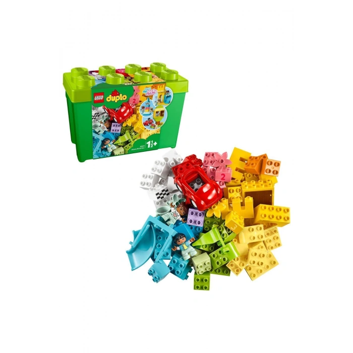® DUPLO® Classic Lüks Yapım Kutusu 10914 - Yaratıcı Küçük Çocuklar için Oyuncak Yapım Seti (85P)