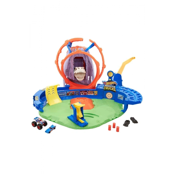 Oyuncak Hot Wheels Monster Trucks Volkanik Alanda Macera Oyun Seti Gyl14