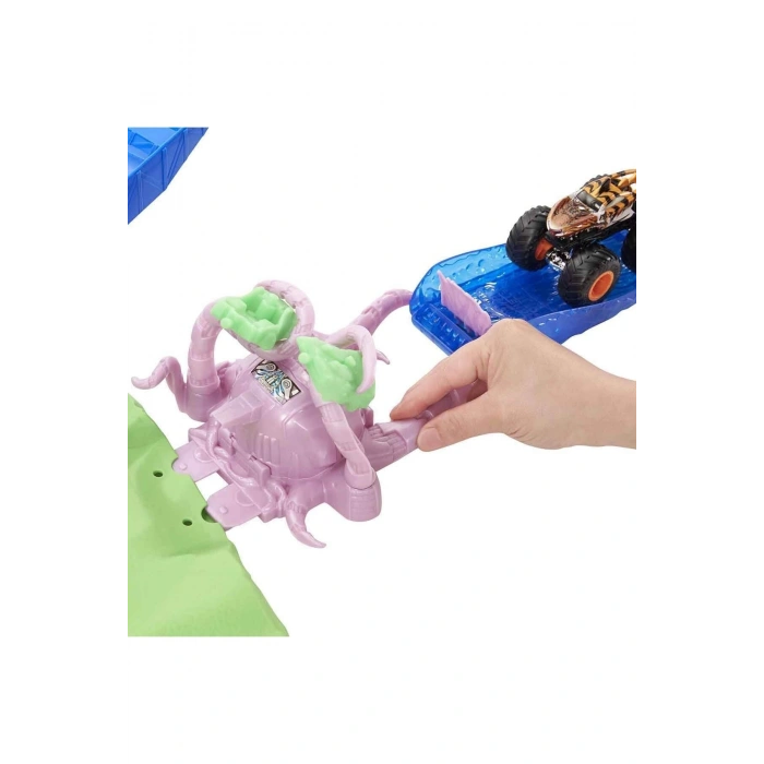 Oyuncak Hot Wheels Monster Trucks Volkanik Alanda Macera Oyun Seti Gyl14