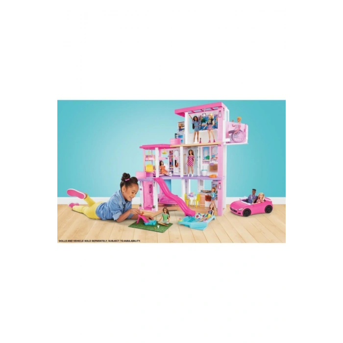 Grg93 nin Rüya Evi (115 Cm), 75ten Fazla Aksesuarı Bulunan, 3 Katlı 3-7 Yaş Arası Kızlar Içi