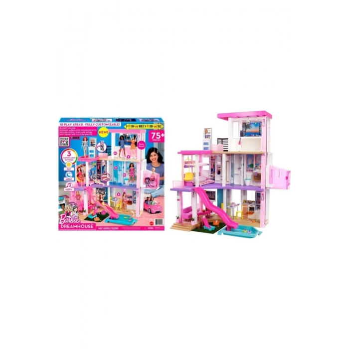 Grg93 nin Rüya Evi (115 Cm), 75ten Fazla Aksesuarı Bulunan, 3 Katlı 3-7 Yaş Arası Kızlar Içi