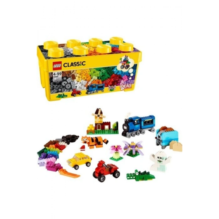 Classic 10696 Orta Boy Yaratıcı Yapım Kutusu 484 Parça Orijinal Ürün