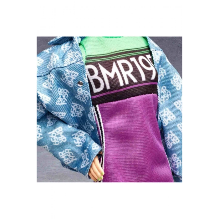 Barbie Bmr1959 Koleksiyon Barbie Bebeği Kot Ceketli Şapkalı Ght95