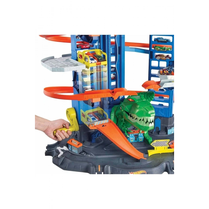 Hot Wheels Robotik T-rex Ultimate Garaj Gjl14 Llisanslı Ürün