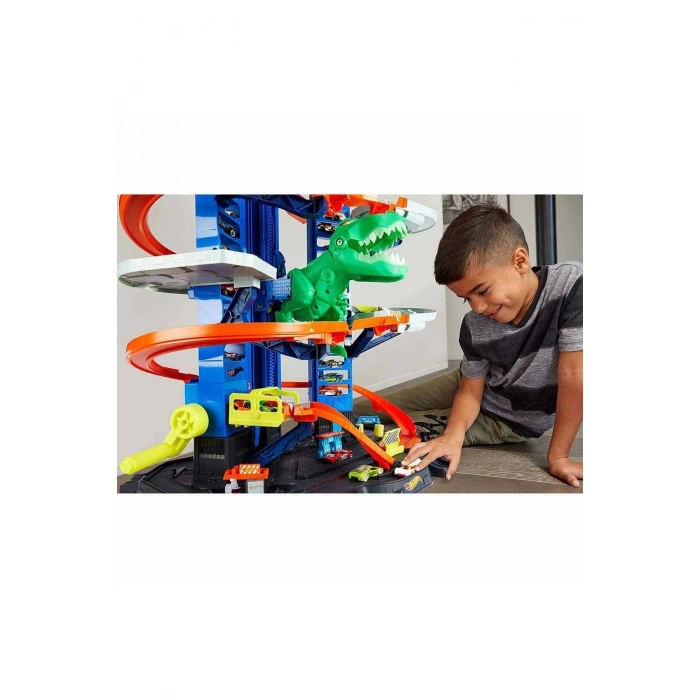 Hot Wheels Robotik T-rex Ultimate Garaj Gjl14 Llisanslı Ürün