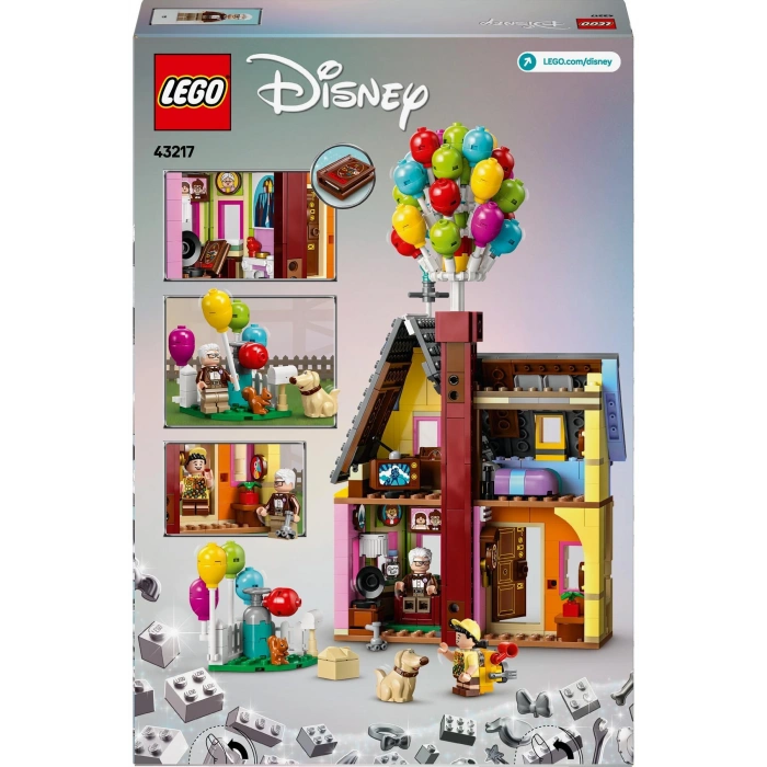 ® Disney “Yukarı Bak” Evi 43217 - 9+ Yaratıcı Oyuncak Yapım Seti (598P)