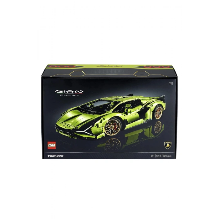 ® Technic Lamborghini Sián FKP 37 42115 - 18+ Koleksiyonluk Model Yapım Seti (3696Parça)
