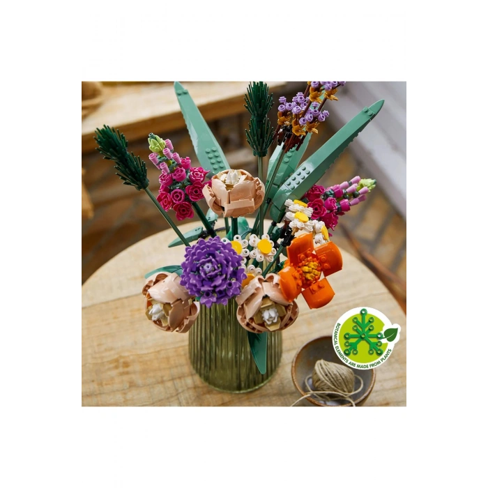 ® Botanicals Çiçek Buketi 10280 - Yetişkinler İçin Dekoratif Çiçek Model Yapım Seti (756 Parça)