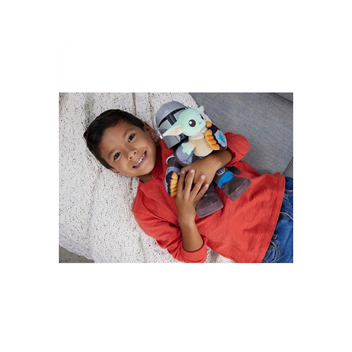 Mandalorian Sesli Pelüş Figür HNT52