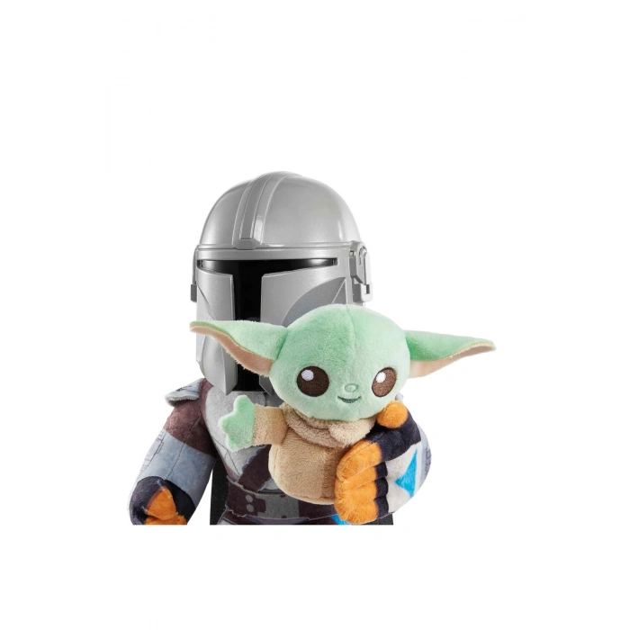Mandalorian Sesli Pelüş Figür HNT52