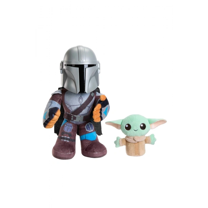 Mandalorian Sesli Pelüş Figür HNT52
