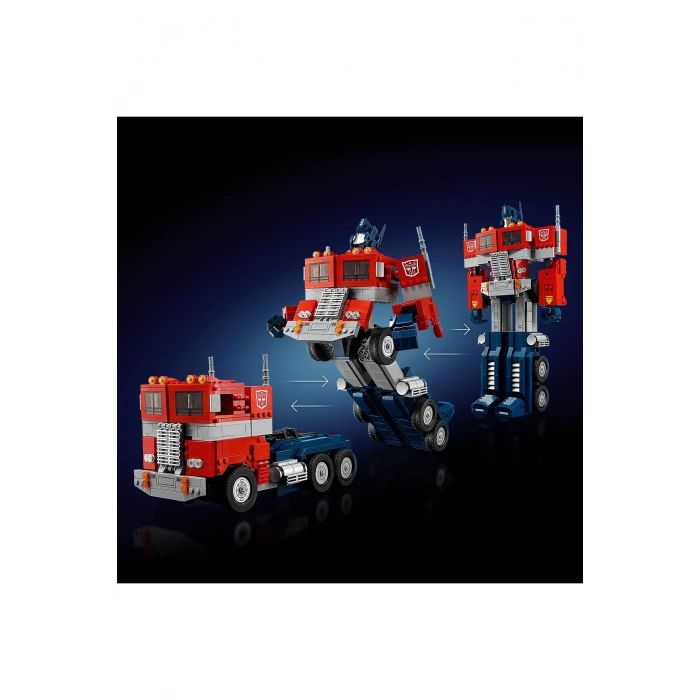 ® Icons OptimusPrime 10302 - 18+ Yaratıcı Model Yapım Seti (1508Parça)
