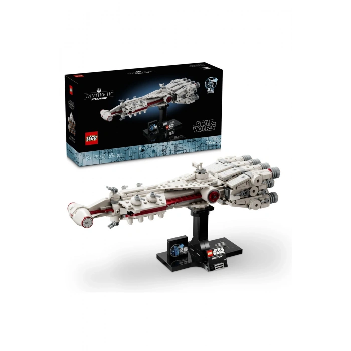 ® Star Wars™ Tantive IV™ 75376 - Yetişkinler için Koleksiyonluk Starship Modeli Yapım Seti (654P)