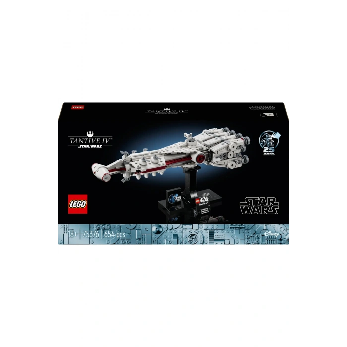 ® Star Wars™ Tantive IV™ 75376 - Yetişkinler için Koleksiyonluk Starship Modeli Yapım Seti (654P)