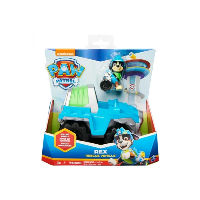 Paw Patrol Rex in Dinozor Kurtarma Aracı ve Figürü SPM-6052310