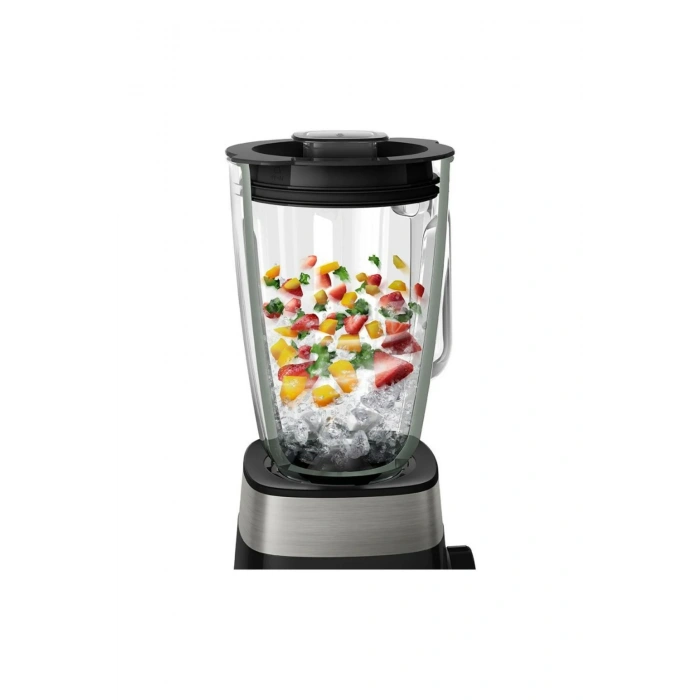 Mutfak Robotu Seti Çok Amaçlı Blender Set Siyah Cam Hazneli Smoothie