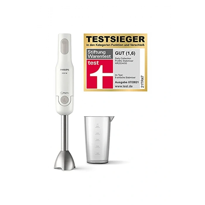 Hr2534/00 Blender 700 W Paslanmaz Çelik Karıştırma Çubuğu, Beyaz