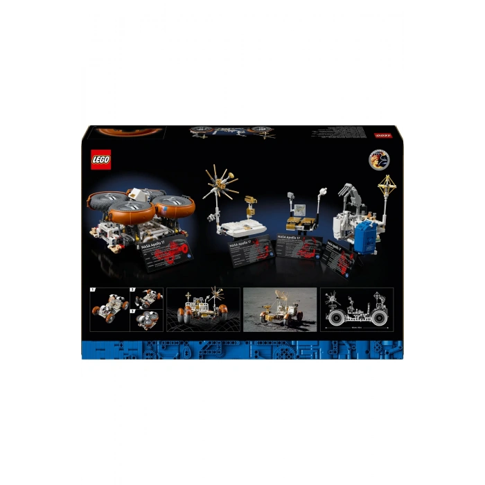 ® Technic NASA Apollo Ay Taşıtı – LRV 42182 - Yetişkinler için Uzay Aracı Yapım Seti (1913 P)