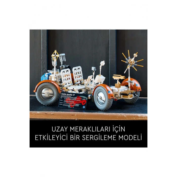 ® Technic NASA Apollo Ay Taşıtı – LRV 42182 - Yetişkinler için Uzay Aracı Yapım Seti (1913 P)