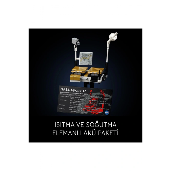 ® Technic NASA Apollo Ay Taşıtı – LRV 42182 - Yetişkinler için Uzay Aracı Yapım Seti (1913 P)