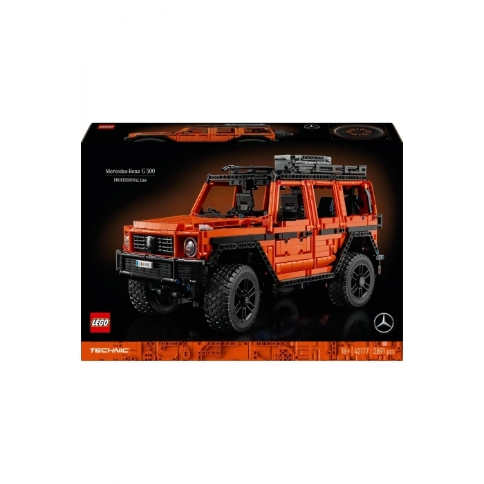 ® Technic Mercedes-Benz G 500PROFESSIONAL Line 42177 - 18+ Model Yapım Seti (2891Parça)