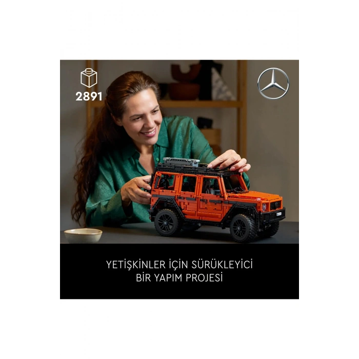® Technic Mercedes-Benz G 500PROFESSIONAL Line 42177 - 18+ Model Yapım Seti (2891Parça)