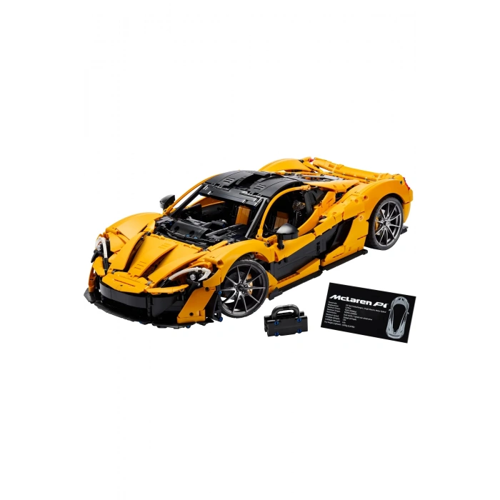 ® Technic McLaren P1™ 42172 -Yetişkinler için Sergilenebilir Araba Modeli Yapım Seti (3893P)