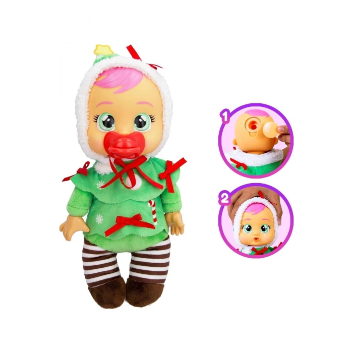 CYB66000 Babies Ağlayan Yumuş Kostümlü Bebek