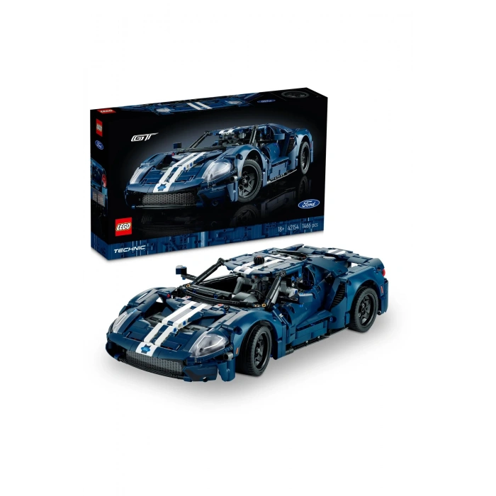 ® Technic 2022 Ford GT 42154 - Yetişkinler için Yaratıcı Model Yapım Seti (1466P)